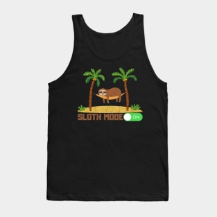 sloth mode on vintage 70s Tank Top